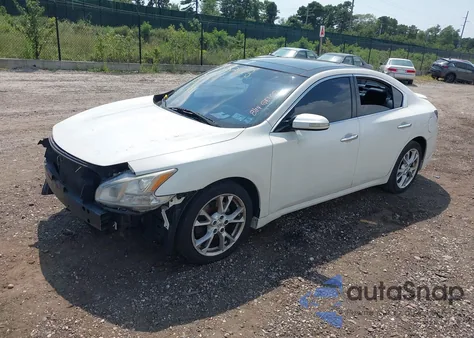 2012 Nissan Maxima 3.5 Sv из США, поврежденный, VIN 1N4AA5AP7CC862800